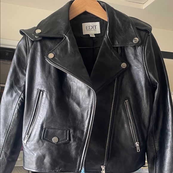 Jason Wu Black Leather Biker Jacket